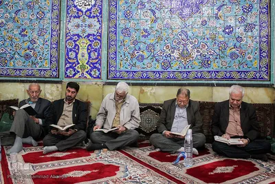 محفل انس با قرآن در مسجد امام جعفرصادق(ع) اهواز 