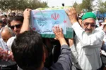 تشییع پیکر شهید هسته‌ای در یزد