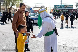 آیین پیاده‌روی جاماندگان اربعین حسینی در کرج