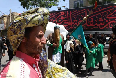 شبیه‌خوانی روز عاشورا در اهر
