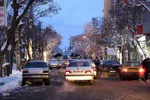 یک روز برفی در شهرستان اهر