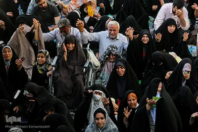 مراسم دعای عرفه در حرم مطهر رضوی
