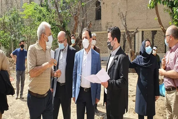 مرمت و محوطه‌سازی باغ کیهانی در قلب تهران آغاز شد