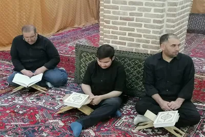 کرسی تلاوت مسجد استاد شاگرد تبریز