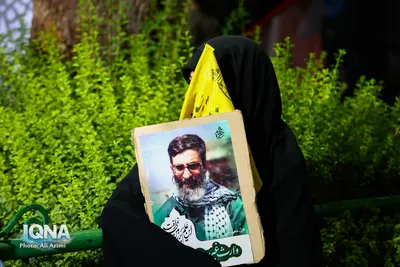 مراسم بزرگداشت چهلم خاکسپاری قائد شهید امت در اصفهان
