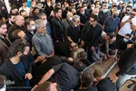 مراسم خاکسپاری پیکر منوچهر اسماعیلی در بهشت سکینه کرج