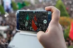 مراسم تشییع پیکر مطهر شهید حججی درمیدان امام خمینی(ره) اصفهان