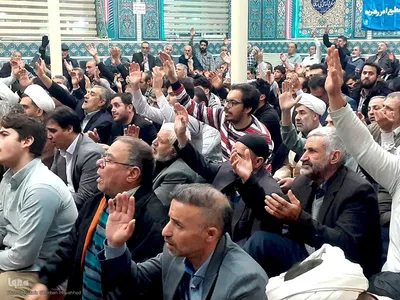 مراسم استقبال از ماه مبارک رمضان در شهرستان اهر