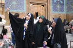 مرحله دوم انتخابات ریاست‌جمهوری در میدان نقش جهان اصفهان