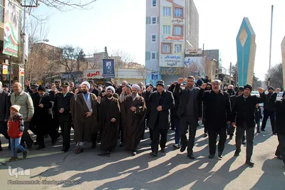 راهپیمایی خشم و انزجار از جنایات اسرائیل در شهرستان اهر