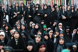 تجمع بزرگ دختران انقلاب در ورزشگاه شهید شیرودی
