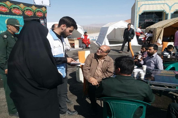 خدمات رسانی 36 موکب طی دهه آخر صفر به زائران در خراسان‌شمالی