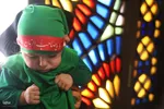 مراسم شیرخوارگان حسینی در حرم مطهر شاهچراغ(ع)