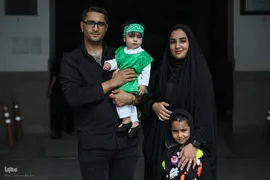 مراسم شیرخوارگان حسینی در حرم عبدالعظیم حسنی