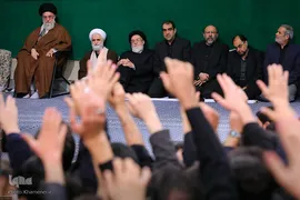 مراسم عزاداری اربعین حسینی با حضور هیئت‌های دانشجویی در حسینیه امام خمینی(ره)

