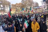 خروش مردم ولایتمدار خراسان‌شمالی در راهپیمایی روز جهانی قدس