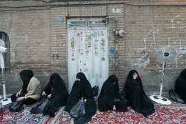 روز آخر روضه حسینیه ارفع الواعظین
