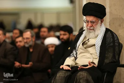 مراسم سوگواری سالروز شهادت امام علی(ع) در حضور رهبر معظم انقلاب