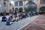 دیدارعوامل اجرایی سی و هشتمین جشنواره ملی قرآن با پدر شهید آیت‌الله آل‌هاشم‎