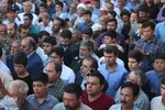 مراسم تشييع سلام اکبری از شهدای مدافع‌حرم