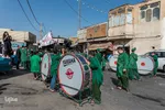 آئین نمادین ورود قافله امام حسین(ع) به دشت کربلا