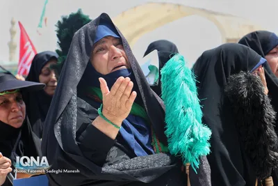 حال و هوای مسجد مقدس جمکران در روز شهادت امام حسن عسکری(ع)