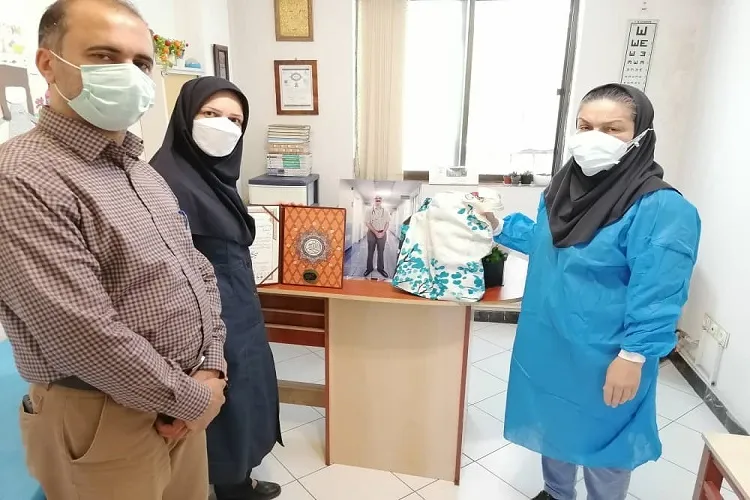 خانواده های شهدای مدافع سلامت گیلان تکریم شدند