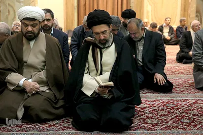 مراسم هفتمین روز درگذشت مرحوم آیت الله محمد واعظ زاده خراسانی