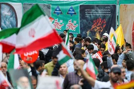 راهپیمایی ۱۳ آبان در تهران