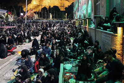 شب بیست و سوم ماه مبارک رمضان-گلزار شهدای کرمان‎‎
