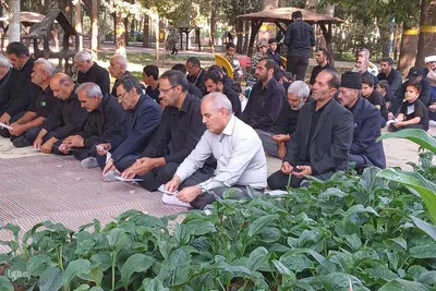 مراسم قرائت زیارت اربعین در اهر