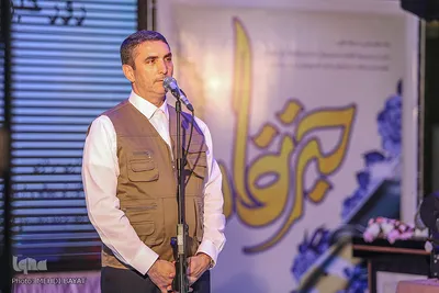 سید علی آقازاده استاندار مرکزی در آئین گرامیداشت روز خبرنگار در اراک
