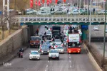 راهپیمایی خودرویی در زنجان