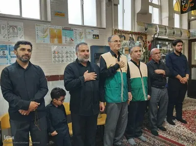 مراسم سوگواره رهبر شهید انقلاب اسلامی در اهر