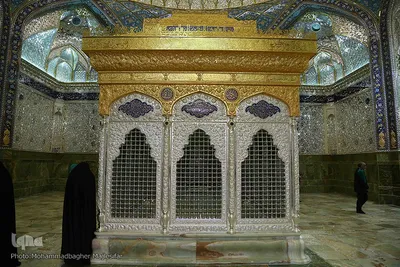 آیین بازگشایی ضریح حرم حضرت زینب خواهر امام رضا (ع)