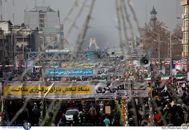 راهپیمایی یوم الله ۲۲ بهمن در تهران 
