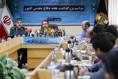 نشست خبری هفته دفاع مقدس