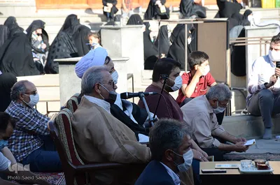 مراسم دعای عرفه در آستان مقدس حضرت سید حمزه(ع) تبریز