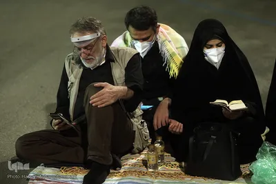 مراسم احیای شب نوزدهم ماه مبارک رمضان در مسجد دانشگاه تهران