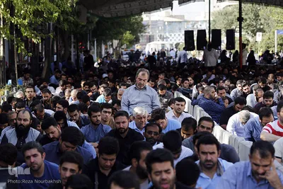 مراسم دعای عرفه در حسینیه حق شناس