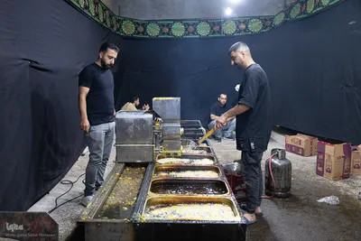 طعم ارادت؛ پخت هزاران پرس غذای نذری در خمینی‌شهر