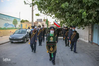 مراسم عزاداری سومین روز شهادت اباعبدالله الحسین(ع) در شیراز