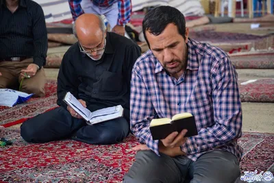 آئین جزءخوانی قرآن کریم-مصلی امام خمینی(ره) محلات/عکاس:محمد رجبی