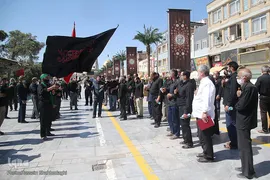 قم در عزای امام زین‌العابدین(ع)