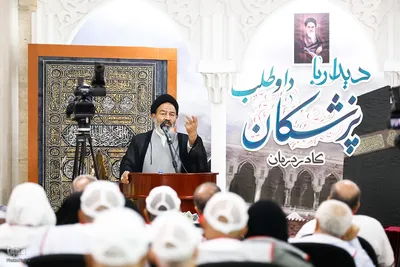 دیدار با پزشکان و کادر درمان داوطلب در حج 1403
