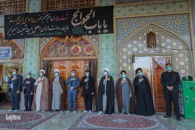 راهپیمایی و سوگواری "عاشقان باب الحوائج" در سومین حرم اهل بیت (ع)