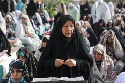 نماز عید سعید فطر در حرم حضرت عبدالعظیم(ع)