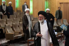 مراسم ترحیم آیت الله ناصری در آستان مقدس حضرت عبدالعظیم حسنی (ع)