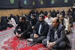 مراسم استقبال و وداع با شهید گمنام در جهاددانشگاهی سمنان