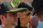 تشییع پیکر شهید علی‌اکبر معصومی‌نژاد در اراک/عکاس:طاها نظیری